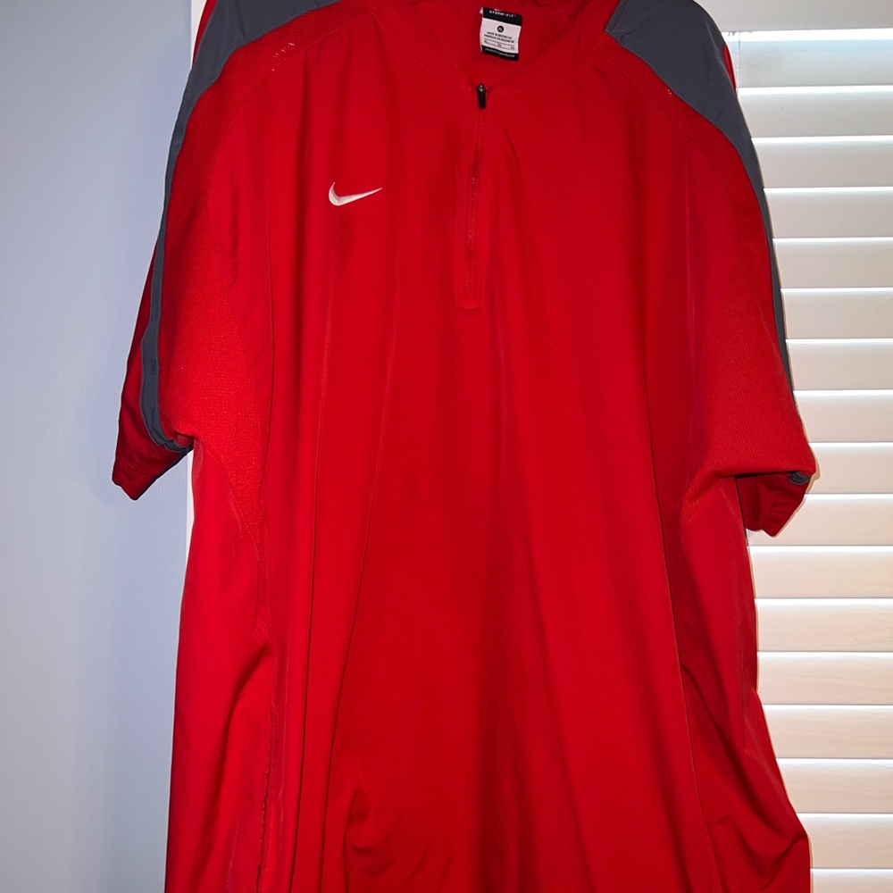 NIKE mens red hot jacket